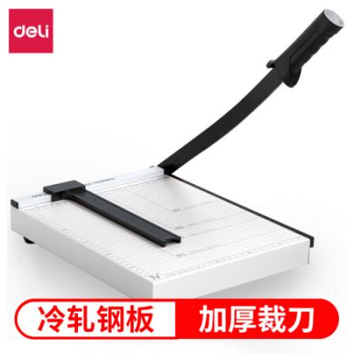 得力(deli) 8014 钢质切纸机/切纸刀/裁纸刀/裁纸机 300mm*250mm