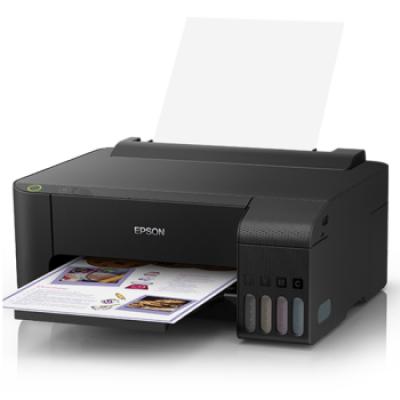 爱普生（EPSON)墨仓式 L1118 小型原装自带连供 彩色喷墨打印机家用照片作业打印