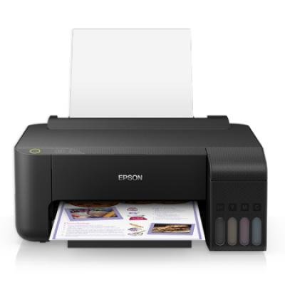 爱普生（EPSON)墨仓式 L1118 小型原装自带连供 彩色喷墨打印机家用照片作业打印