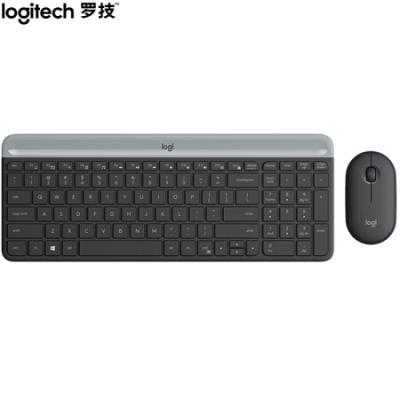 【MK470】超薄键鼠套装 星空灰 