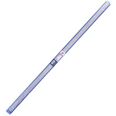 得力（deli） 钢直尺1米刻度尺长尺100cm钢尺测量绘图尺不锈钢工具尺子 8460