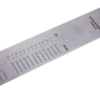 得力（deli） 钢直尺1米刻度尺长尺100cm钢尺测量绘图尺不锈钢工具尺子 8460