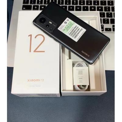 小米12 骁龙8Gen1 12GB+256GB 黑色 成色完美大全套 刚激活十几天 