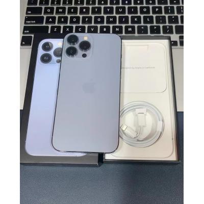 苹果13pro Max 256GB 远峰蓝色 成色靓大全套 电池98%
