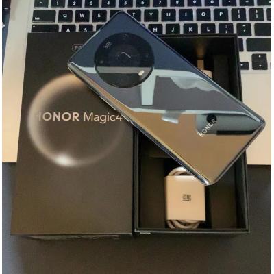 荣耀magic4pro 12GB+256GB 亮黑 成色99完美大全套