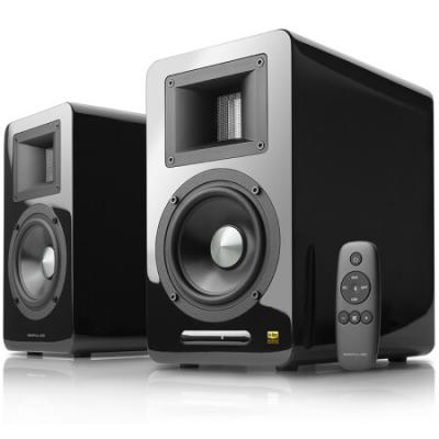 漫步者（EDIFIER）AIRPULSE A100 无线蓝牙音响HIFI高保真立体声有源书架音箱 客厅音响 电视音响