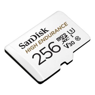 闪迪（SanDisk）256GB TF（MicroSD）存储卡 行车记录仪&安防监控专用内存卡 高度耐用 家庭监控 读速100MB/S