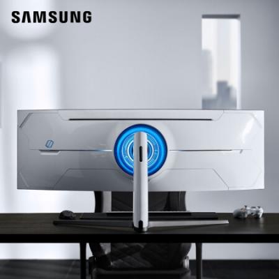 三星（SAMSUNG）49英寸电竞显示器 带鱼屏 双2k 1000R曲面 量子点 240Hz 1ms HDR1000 爱眼 G95T C49G95TSSC