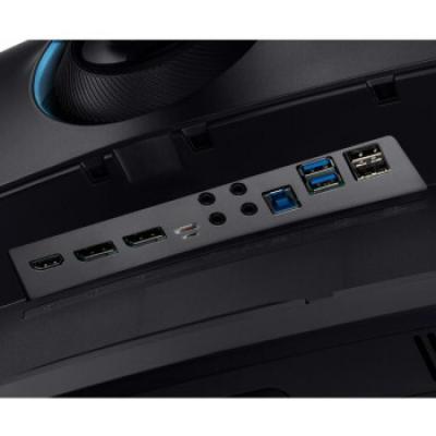 三星(SAMSUNG) 48.8英寸电竞显示器 CRG9 带鱼屏 DQHD 量子点 120Hz 可升降 曲面  C49RG90SSC