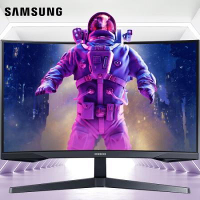 三星（SAMSUNG）27英寸2K电竞显示器 1000R曲面 144Hz HDR 1ms响应 Free-sync 窄边框 G55T C27G55TQ