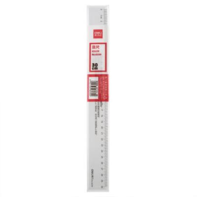 得力(deli)30cm办公通用直尺 测量绘图尺子 办公用品 6230