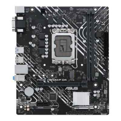 华硕（ASUS）PRIME H610M-F D4主板 支持 CPUG7400/G6900/12100F（Intel H610/LGA 1700）