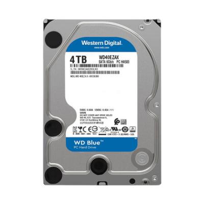 西部数据 台式机机械硬盘 WD Blue 西数蓝盘 4TB 垂直硬盘 5400转 256MB SATA WD40EZAX