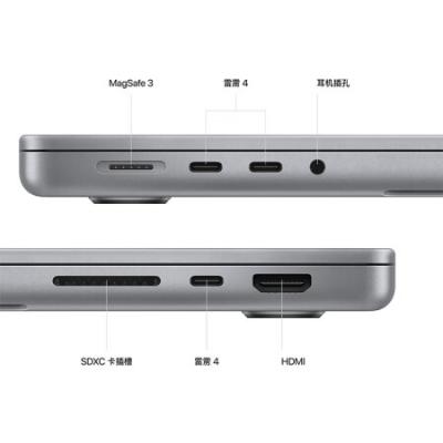 Apple MacBook Pro 14英寸笔记本电脑 M2 Pro芯片(10核中央处理器 16核图形处理器)