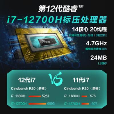 华硕笔记本电脑 天选3 15.6英寸学生办公竞技游戏笔记本(i7-12700H/16G/512G/RTX3050/144Hz高色域屏)