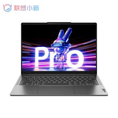 联想小新Pro14 14英寸办公设计轻薄笔记本电脑(i5-13500H/16G/1T/2.8K超清/120Hz高刷/锐炬显卡/英特尔Evo)灰