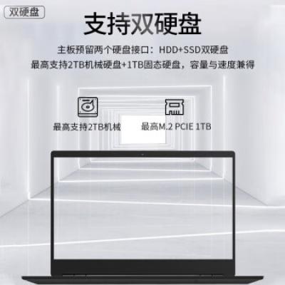 联想昭阳K4e 14英寸商务办公学习网课游戏设计师轻薄笔记本电脑(I7-1255U/16G/512G/MX550-2G显卡)