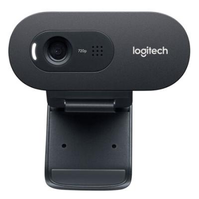 罗技(Logitech)网络高清摄像头C270i USB电脑笔记本台式机网课视频会议直播摄像头带麦克风/电视视频网课摄像头入门款黑灰色