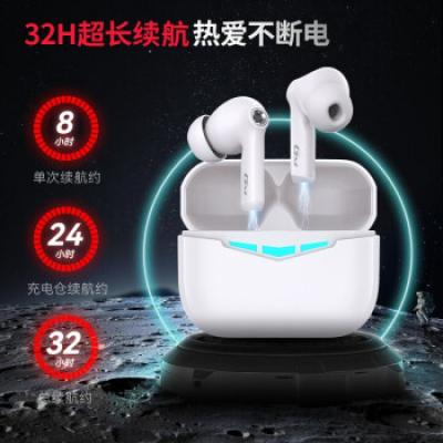 漫步者GM3PRO蓝牙耳机 真无线蓝牙耳机/降噪入耳式游戏低延迟音乐运动耳机/适用黑鲨红魔华为