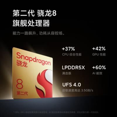 小米13Ultra 5G智能手机 第二代骁龙8处理器/徕卡光学全焦段四摄/2K超色准屏/IP68防水