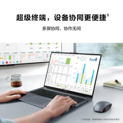 华为笔记本电脑MateBook D16 2024 16英寸高性能轻薄办公笔记本电脑(i5-13420H/16G/1T/护眼全面屏/手机互联)