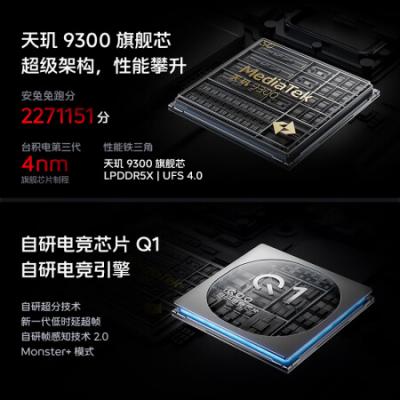 vivo iQOO Neo9 Pro 5G智能手机 天玑9300/自研电竞芯片Q1/IMX920/索尼大底主摄 