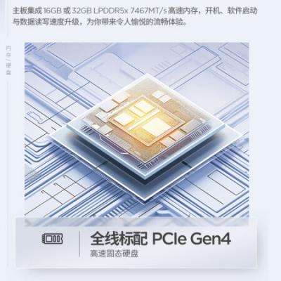 联想笔记本电脑ThinkBook 14+ 2024 AI全能本 英特尔酷睿Ultra5 125H 14.5英寸 32G 1T 3K 120Hz