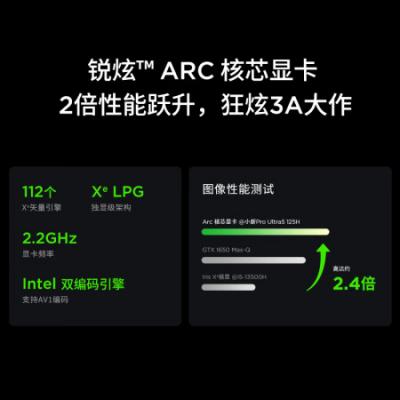 联想笔记本电脑小新Pro16 16英寸AI超能本 商务办公轻薄本 高性能标压酷睿Ultra5 2.5K高刷护眼屏灰游戏
