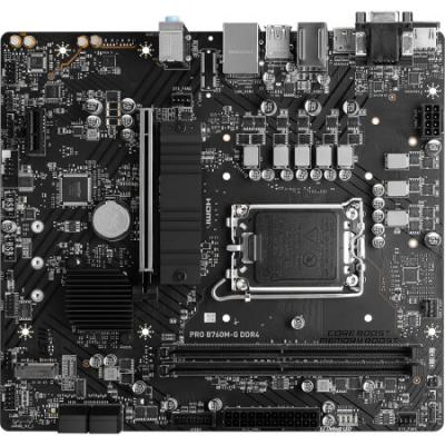 微星（MSI）PRO B760M-G DDR4 游戏电脑主板 支持CPU13400F/14400F/13490F (Intel B760/LGA 1700)