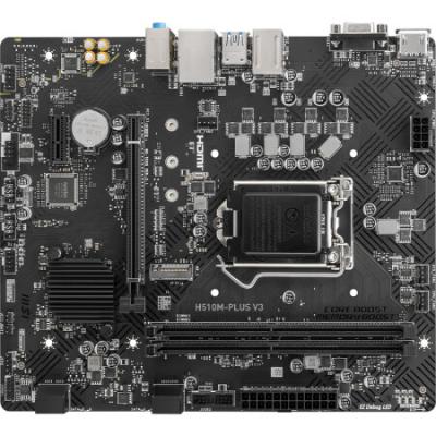 微星（MSI）H510M PLUS V3 DDR4电脑主板 支持CPU 10400F/10600KF/10105/10400/G6405 (INTEL H510/LGA1200)