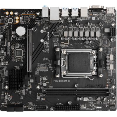 微星（MSI）PRO B650M-B DDR5 电脑主板 支持CPU 7800X3D/7600X/7500F (AMD B650/AM5接口）