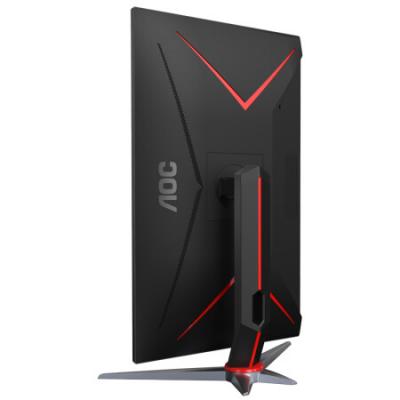 冠捷AOC 28英寸显示器 4K高清 144Hz IPS广色域 HDR400 快速液晶1ms 出厂校准 HDMI2.1 窄边框 游戏电竞显示器 U28G2X/D