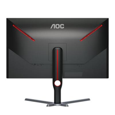 冠捷AOC 31.5英寸显示器 4K高清 144Hz IPS广色域 HDR400 快速液晶1ms 硬件低蓝光 电竞电脑显示器 U32G3X